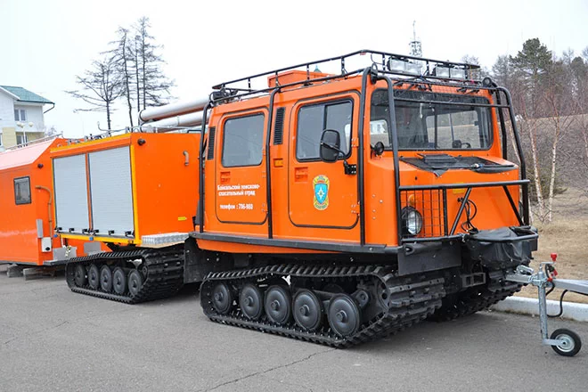 Аварийно-спасательная машина на базе BV-206 Лось